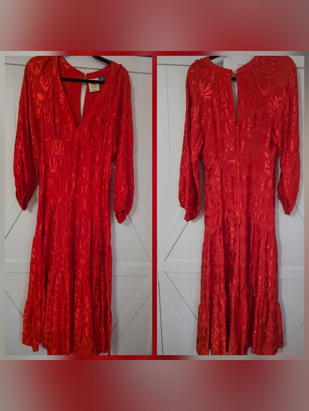 Farm Rio Red Maxidress - Picture 4 of 4